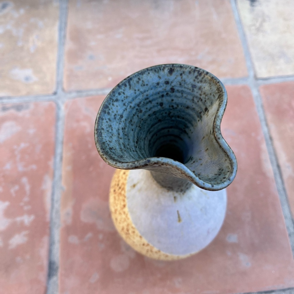 Handmade Art Pottery Vase - Picture 3 of 11